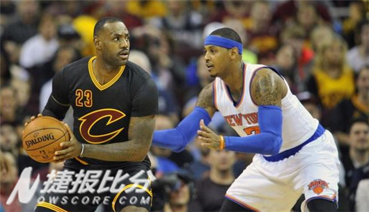 NBA尼克斯VS骑士初盘提示:骑士取胜有把握